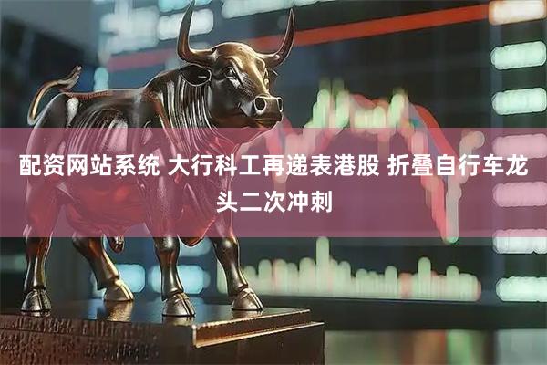配资网站系统 大行科工再递表港股 折叠自行车龙头二次冲刺