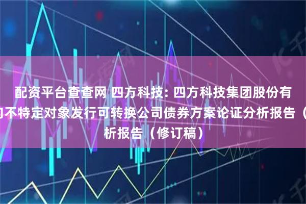 配资平台查查网 四方科技: 四方科技集团股份有限公司向不特定对象发行可转换公司债券方案论证分析报告（修订稿）